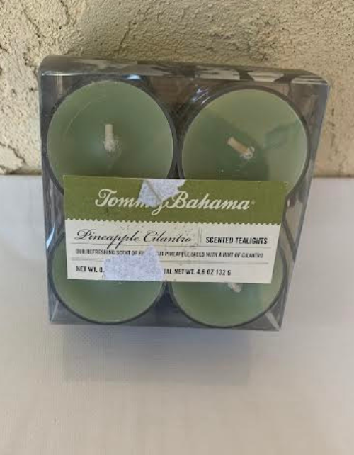 TeaLight Candles TOMMY BAHAMA - Pineapple &amp; Cilantro (12 Tealigh