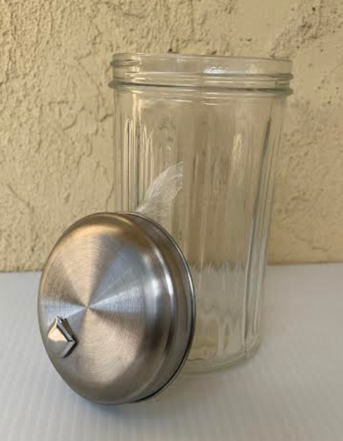 Anchor Hocking Glass Sugar Dispenser -