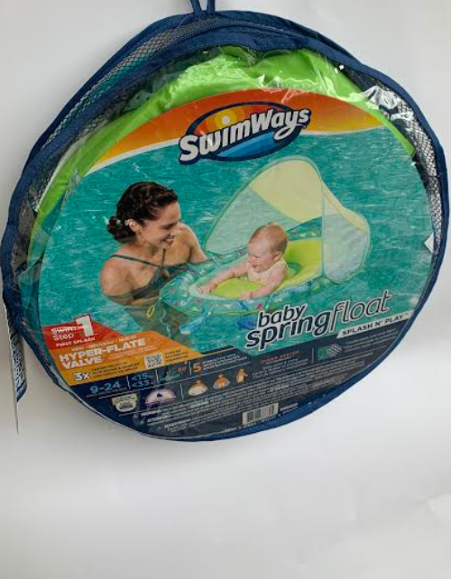 SwimWays Baby Spring Float Splash N Play, 9 to 24-Months -