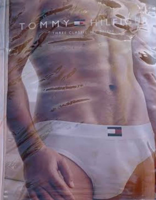 Tommy Hilfiger Men's Underwear Three Classic Hip Briefs-White -X