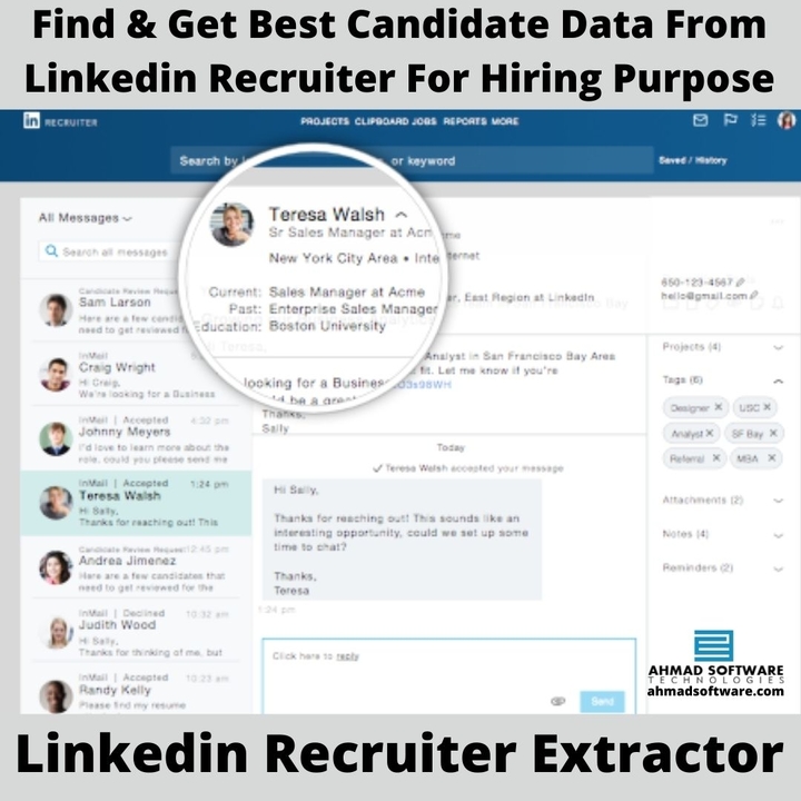 The Best Tool To Scrape Candidate Details From a Linkedin Compan