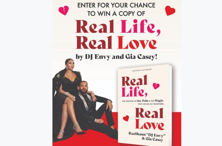 Real Life Real Love Sweepstakes - Win DJ Envy Autographed Copy -