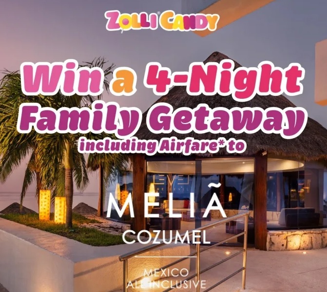 Zolli Candy Endless Summer Sweepstakes - Win Vacation At Melia C