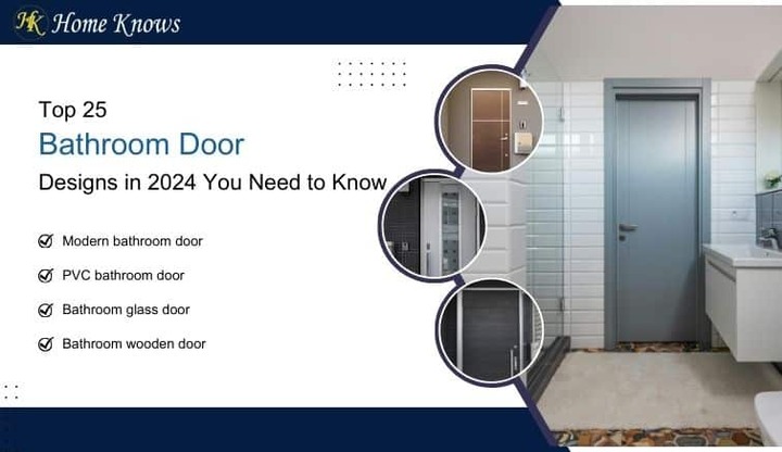 Top 25 Bathroom Door Designs in 2024 You Need to Know