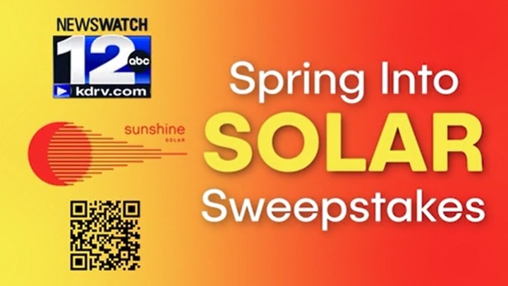 KDRV-TV Spring Into Solar Sweepstakes - Win Solar Panel System -