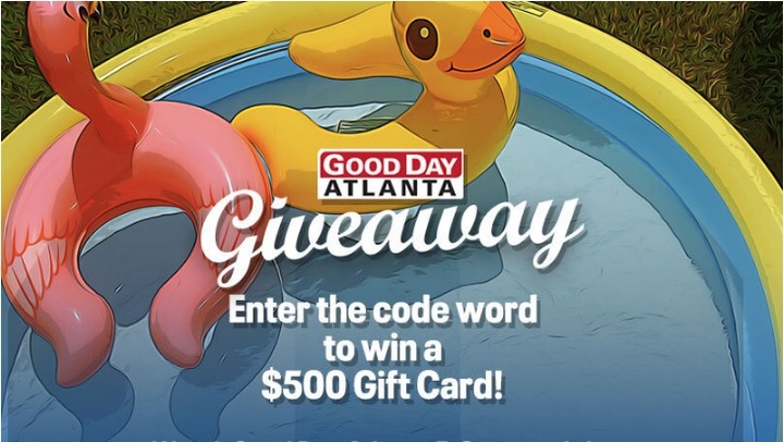 WAGA FOX 5 Good Day Atlanta Gift Card Giveaway - Win $500 Americ