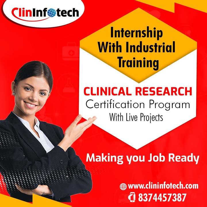 Job Oriented Internship Based Clinical Research Training