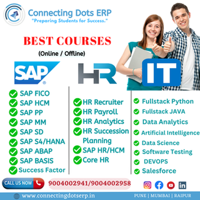 Connecting Dots ERP| Best SAP Training Institute in Pune| SAP course in Pune with Placement