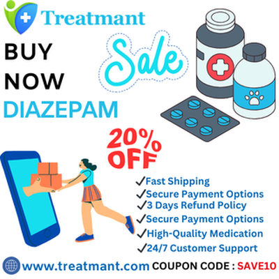 Order Diazepam Online Cheaply Priced from treatmant.com